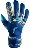 Reusch Attrakt Aqua 5370439 4433 blau gold front